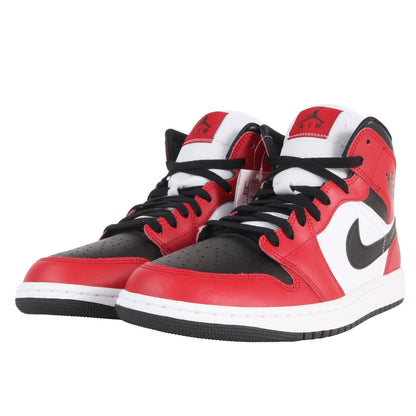 AIR JORDAN 1 MID CHICAGO BLACK TOE (554724-069)