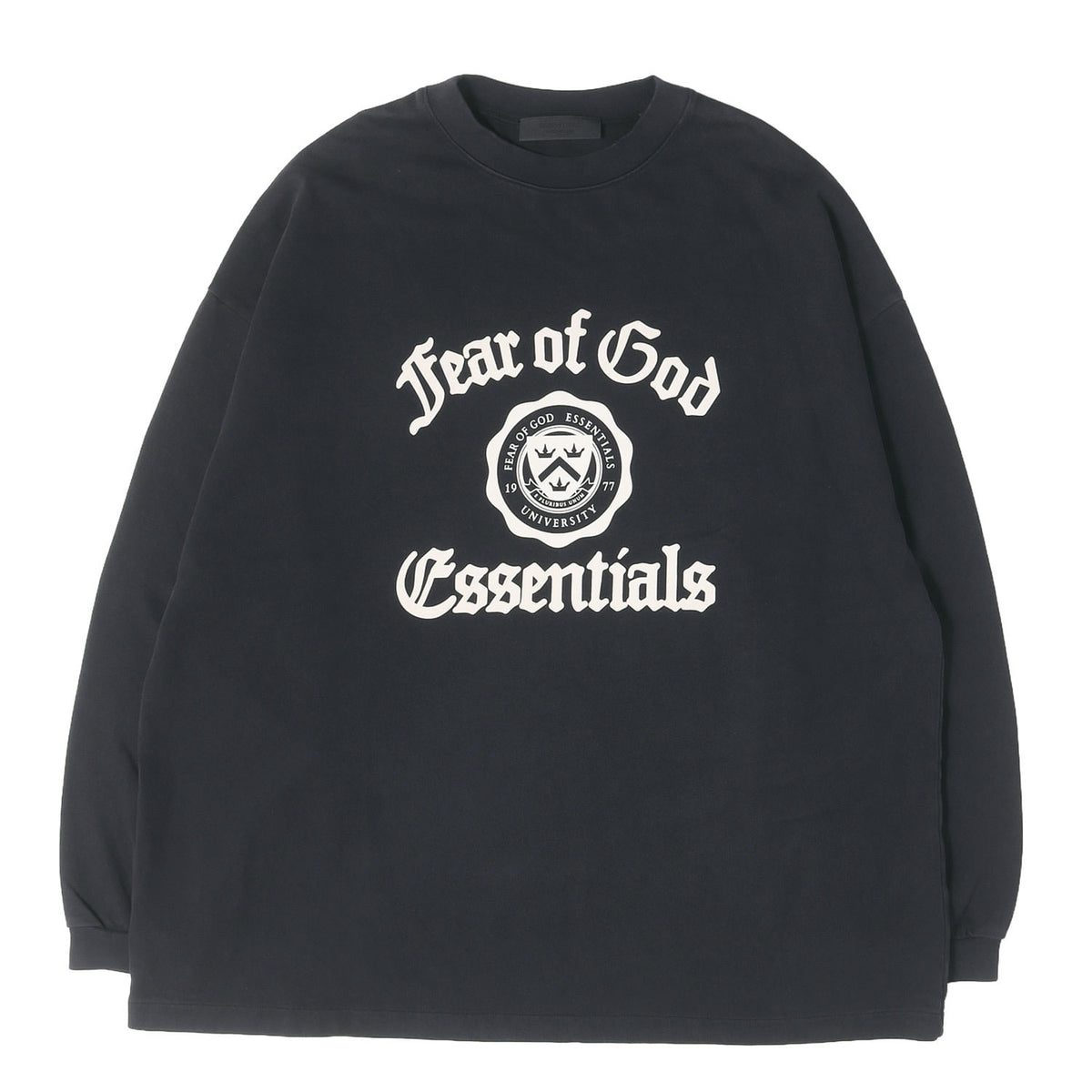 24AW FOG ESSENTIALS カレッジロゴ ロングスリーブ Tシャツ (Heavy Longsleeve Tee)