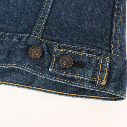 [濃紺 Goodコンディション] 90s 71557 3rd Big E デニムジャケット / 日本製 ボタン裏刻印J02