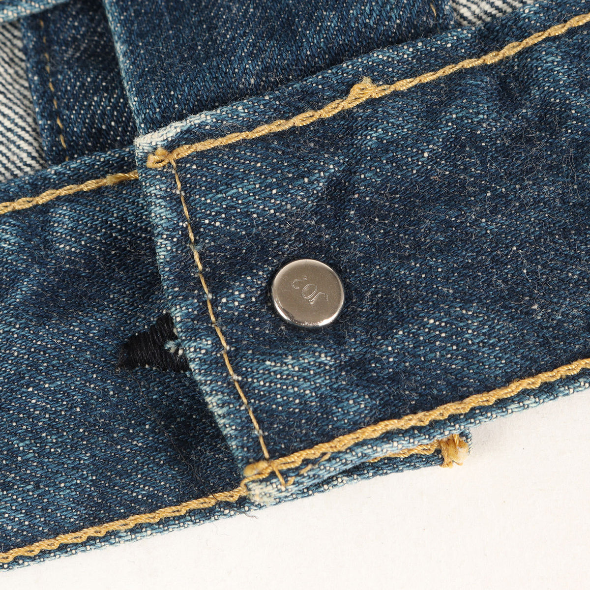 [濃紺 Goodコンディション] 90s 71557 3rd Big E デニムジャケット / 日本製 ボタン裏刻印J02