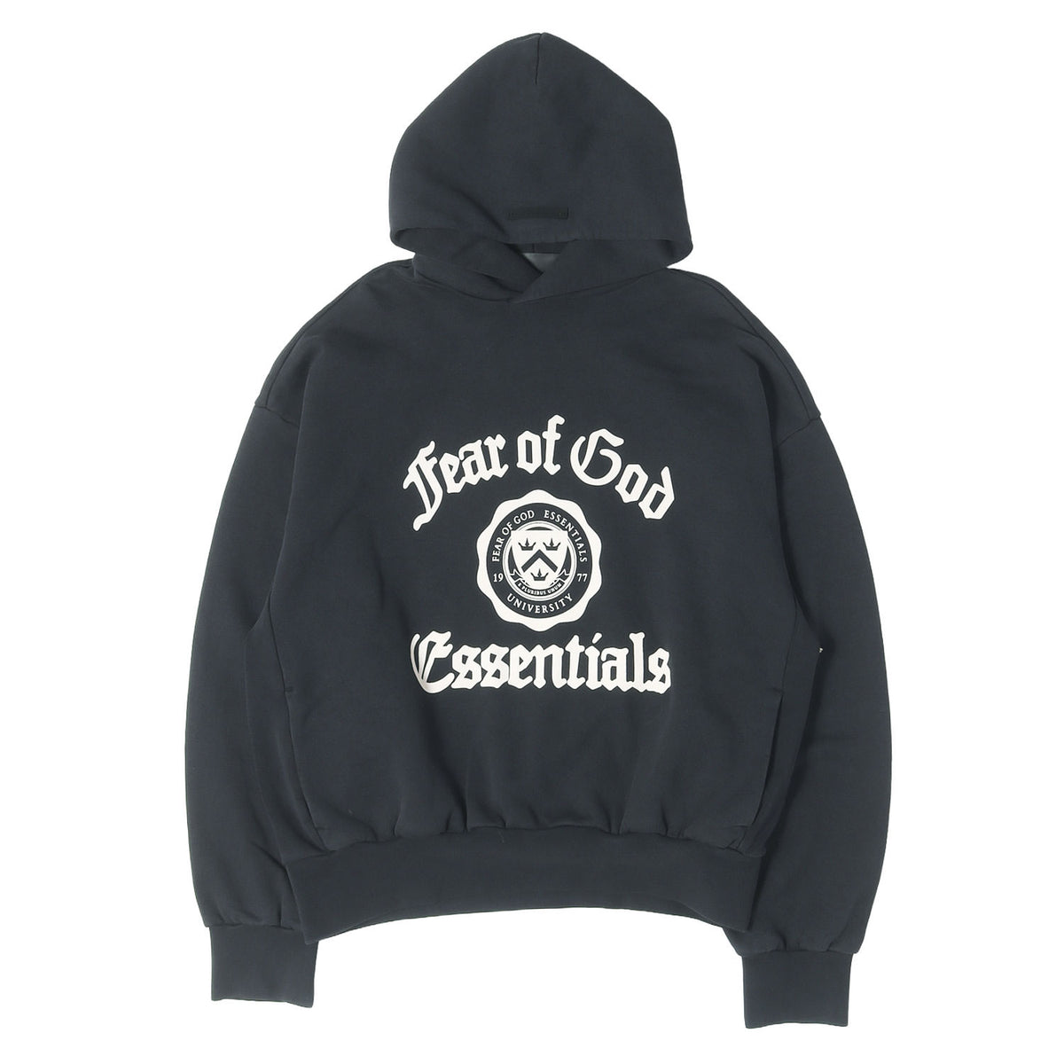24AW FOG ESSENTIALS カレッジロゴ ヘビー スウェットパーカー(Heavy Fleece Vintage Shrunken Hoodie)