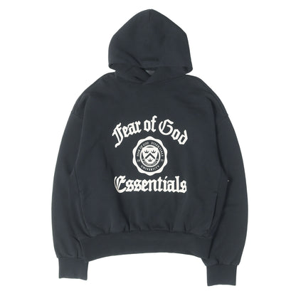 24AW FOG ESSENTIALS カレッジロゴ ヘビー スウェットパーカー(Heavy Fleece Vintage Shrunken Hoodie)