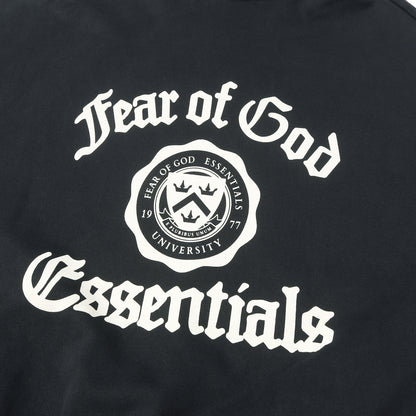 24AW FOG ESSENTIALS カレッジロゴ ヘビー スウェットパーカー(Heavy Fleece Vintage Shrunken Hoodie)