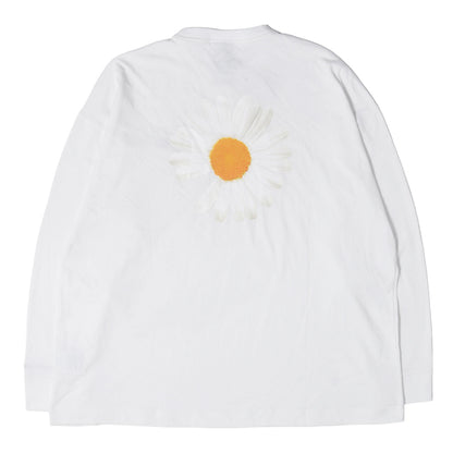 23SS ×PEACEMINUSONE オーバーサイズ フラワープリント ロングスリーブTシャツ(NRG CF L/S T-SHIRT)