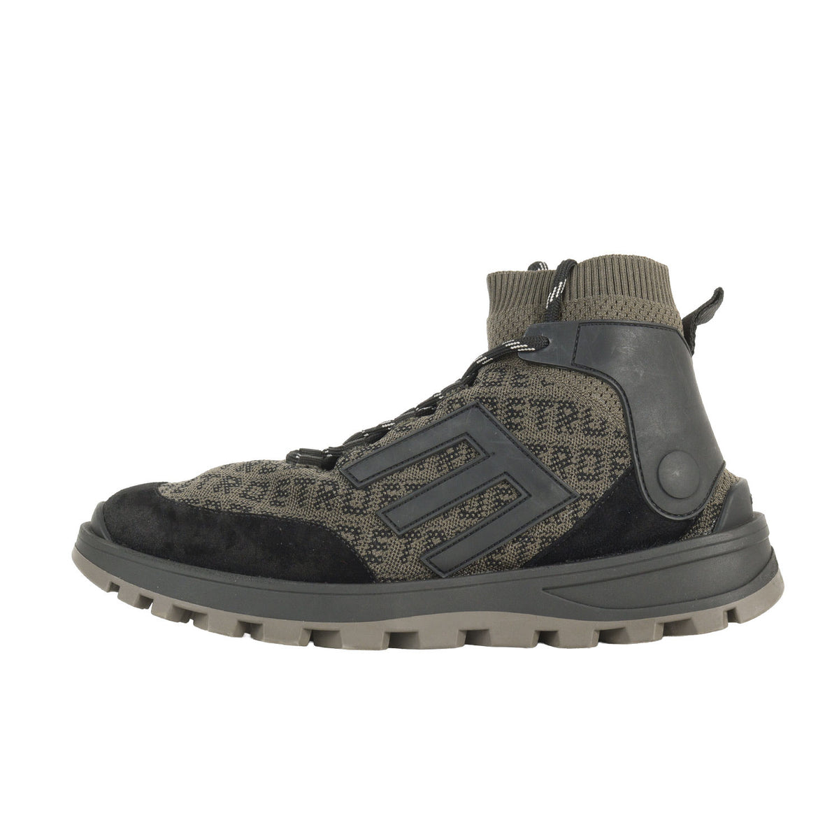 ジャガードロゴ テックニット スニーカー (SCARPA UOMO / UOMO RUNNING FONDO GOMMA)