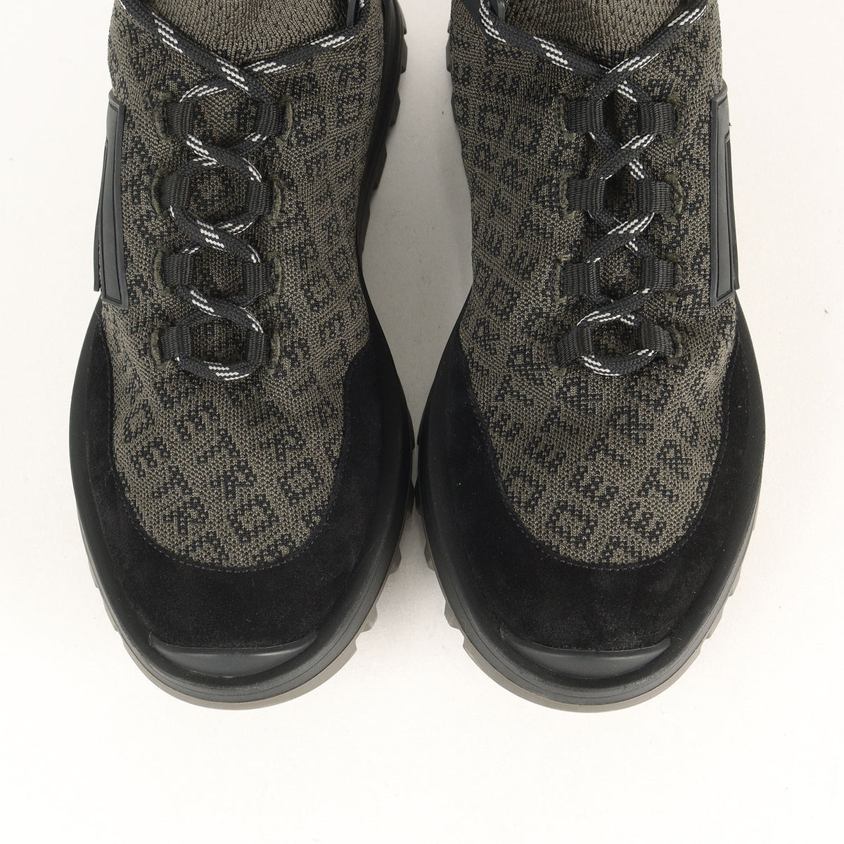 ジャガードロゴ テックニット スニーカー (SCARPA UOMO / UOMO RUNNING FONDO GOMMA)
