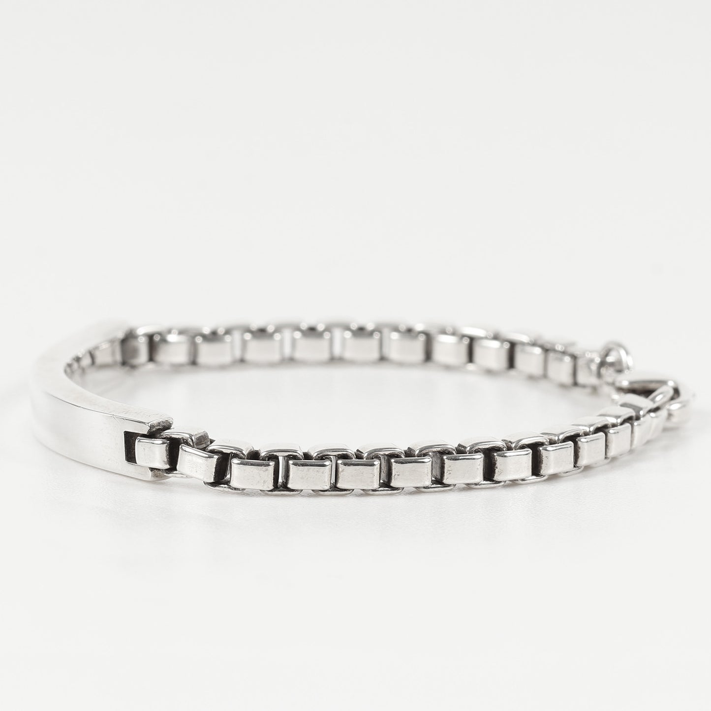 ベネチアン リンク ID ブレスレット / シルバー SV925 チェーン ジュエリー アクセサリー