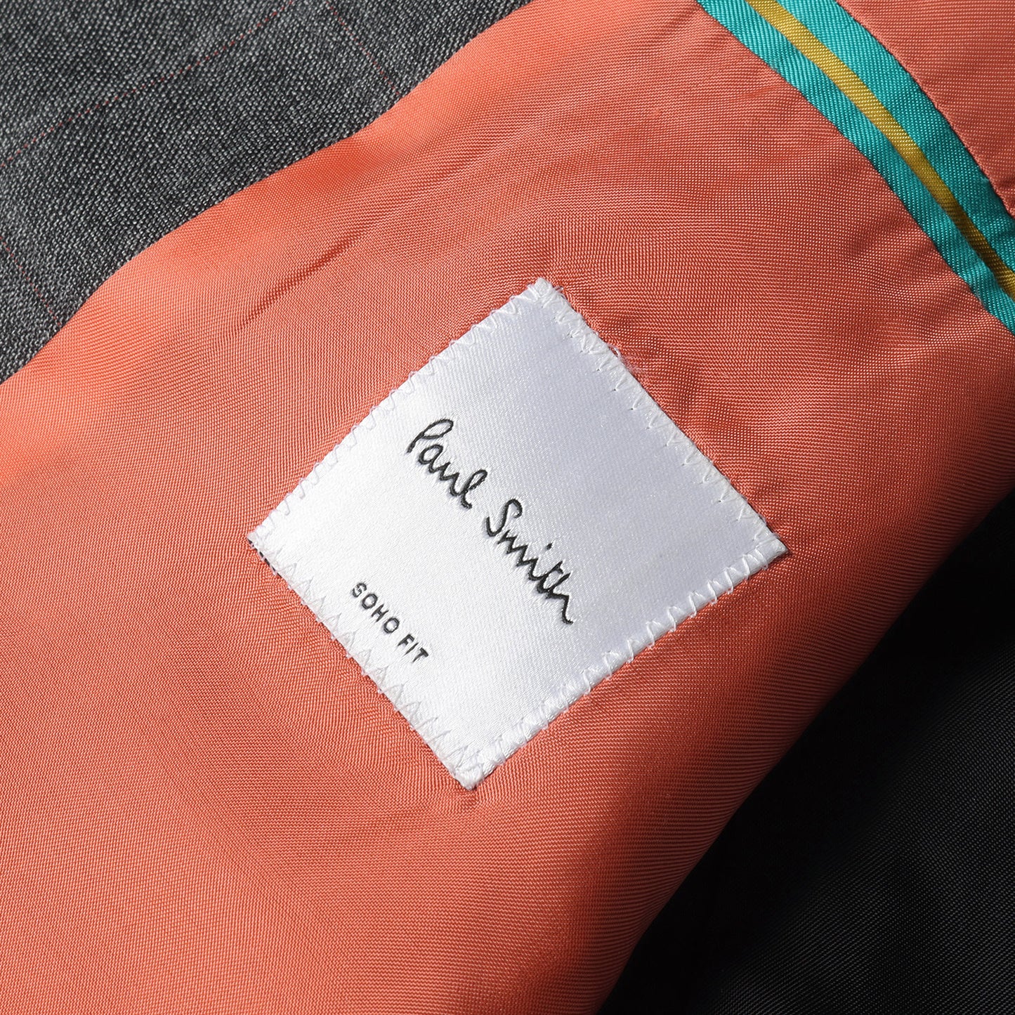 ×E.THOMAS SUPER 130S CLOTH シャドー チェック ウール スーツ セットアップ