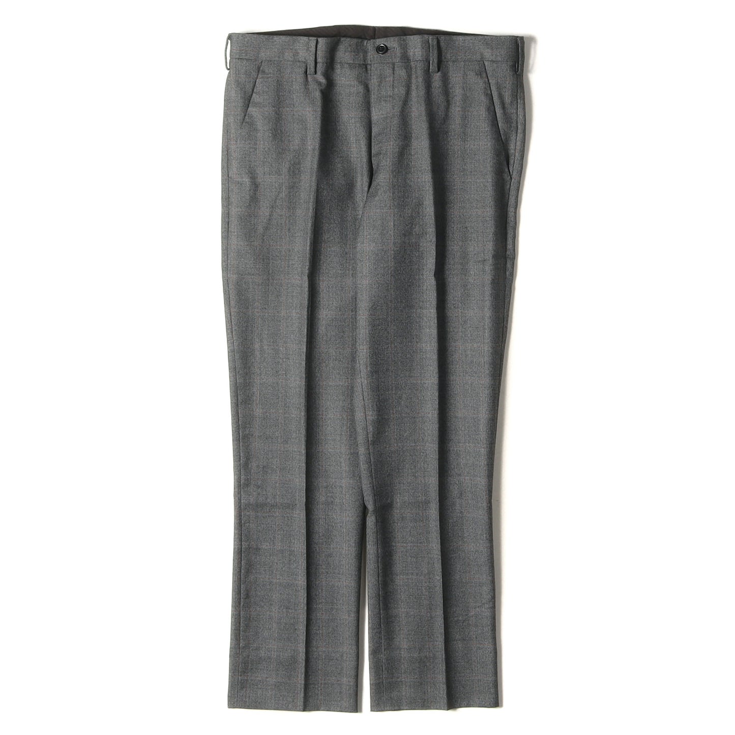 ×E.THOMAS SUPER 130S CLOTH シャドー チェック ウール スーツ セットアップ