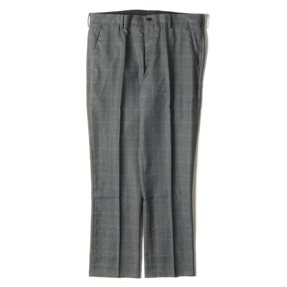 ×E.THOMAS SUPER 130S CLOTH シャドー チェック ウール スーツ セットアップ