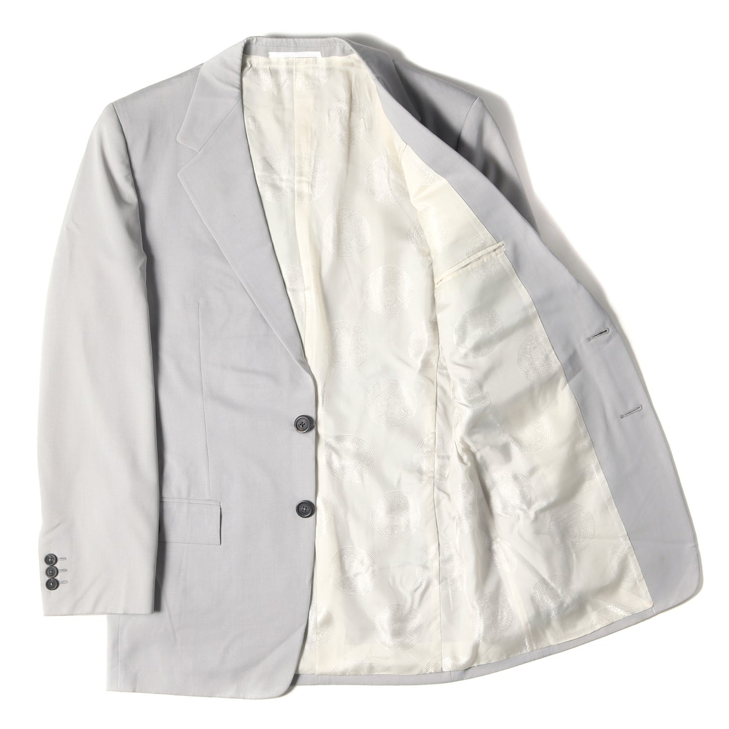 GIANNI あえなく VERSACE ヴェルサーチ 1B ドット テーラード 