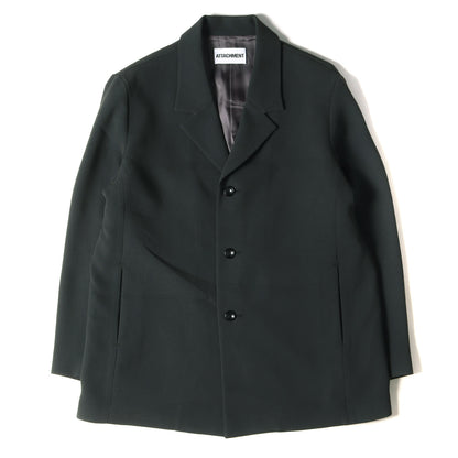 22AW ポリ アセテート ジャージ イージー 3B テーラード ジャケット (PE/AC AMUNZEN 3B JACKET AG22-020)