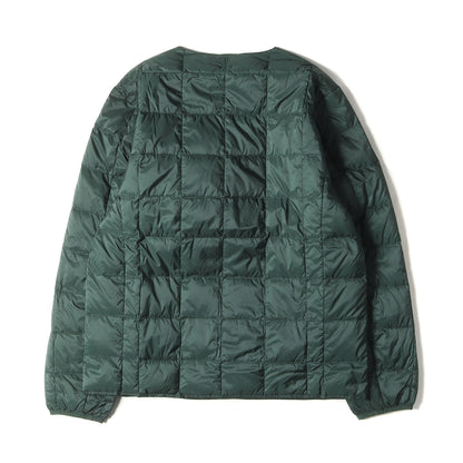 キルティング ノーカラー ナイロン インナー ダウンジャケット / ライナー