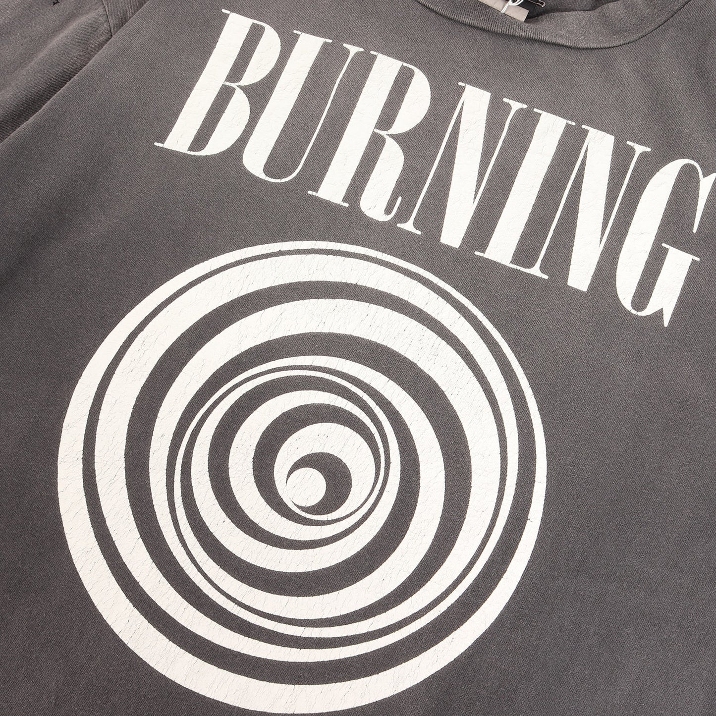23SS ヴィンテージ加工 BURNING ロングスリーブ Tシャツ (L/S T-SHIRT SM-S23-00000-031) / 長袖 ロンT