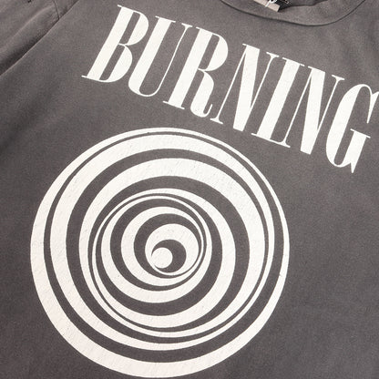 23SS ヴィンテージ加工 BURNING ロングスリーブ Tシャツ (L/S T-SHIRT SM-S23-00000-031) / 長袖 ロンT