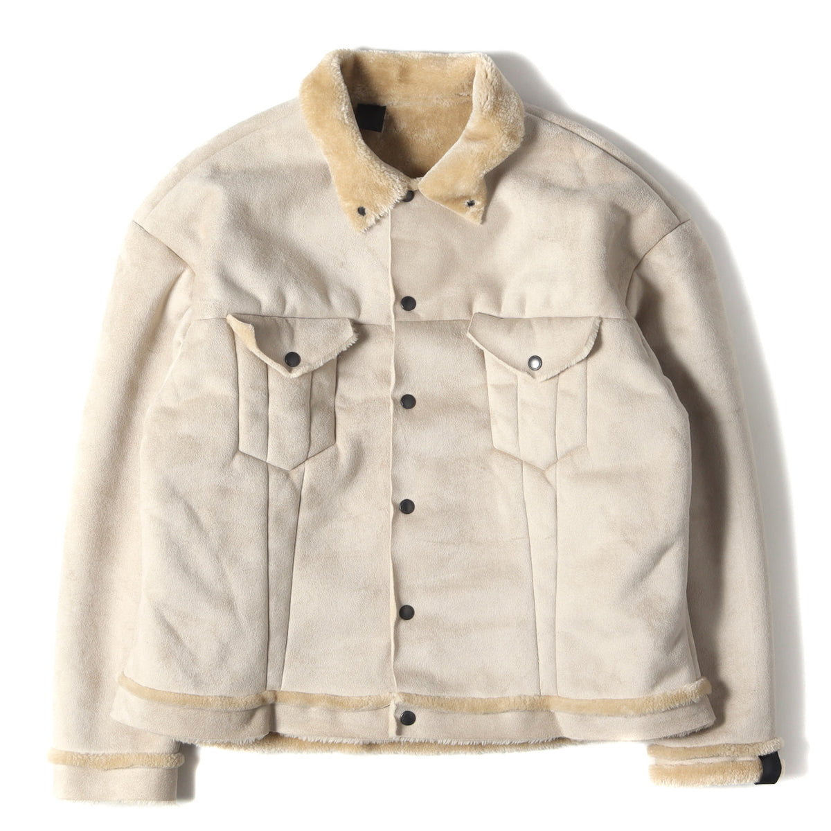 N.HOOLYWOOD (エヌハリウッド) 22AW フェイク ムートン ブルゾン (Fake 