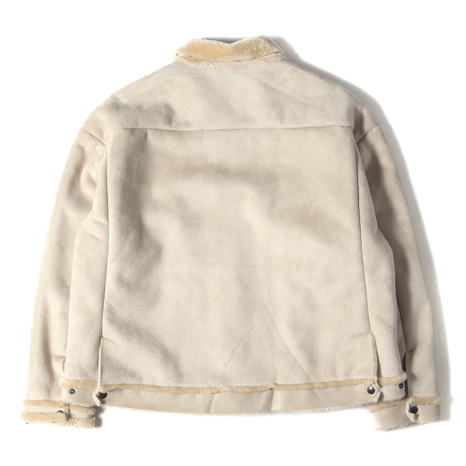 N.HOOLYWOOD (エヌハリウッド) 22AW フェイク ムートン ブルゾン (Fake Mouton Blouson  2222-BL01-008 peg) / トラッカー ジャケット 内ボア - ブランド古着の通販・買取 | BEEGLE by Boo-Bee