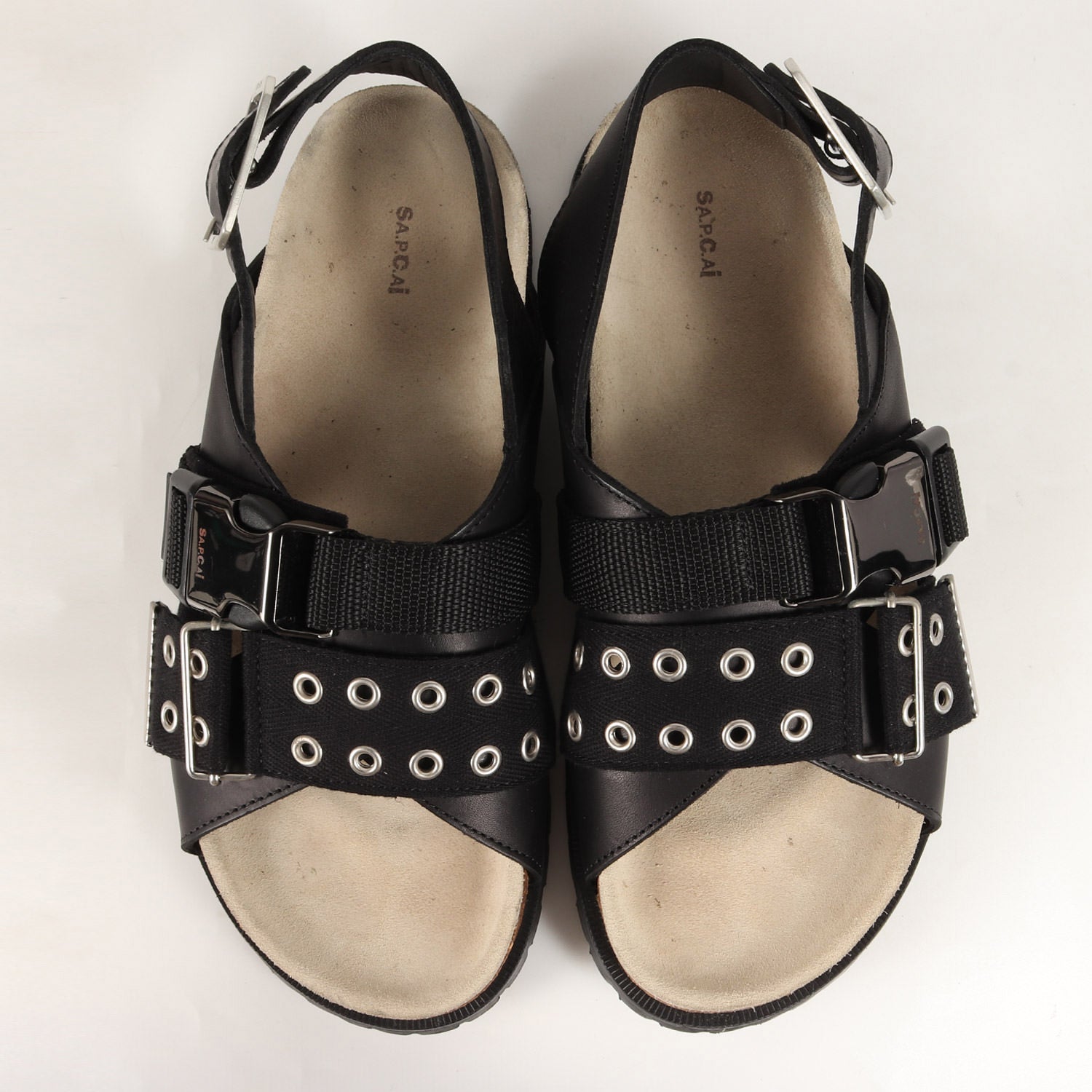 Sacai (サカイ) 21SS × A.P.C. ハトメ ベルト ストラップ レザー 