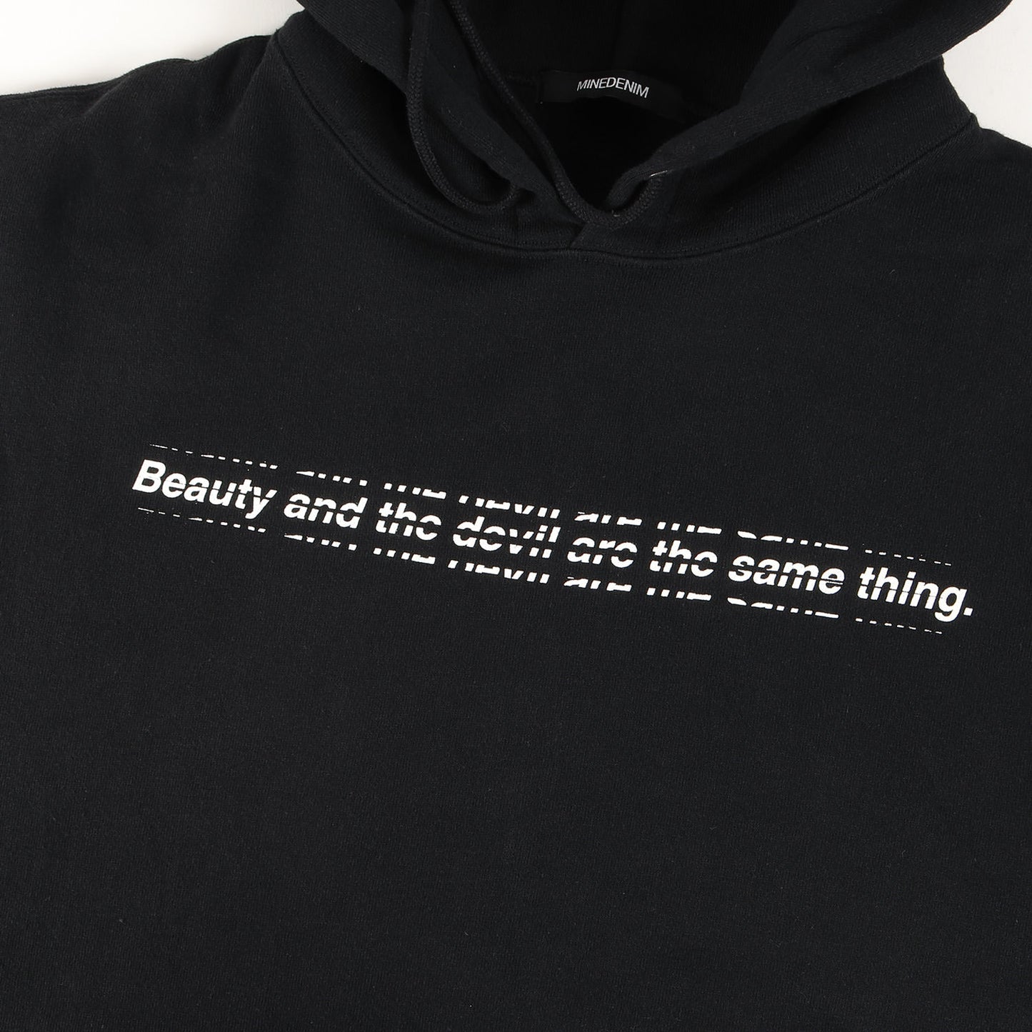 20AW レタードプリント フーディー (Lettered Print Hoodie 2011-6001-99) / スウェット パーカー プルオーバー 裏起毛