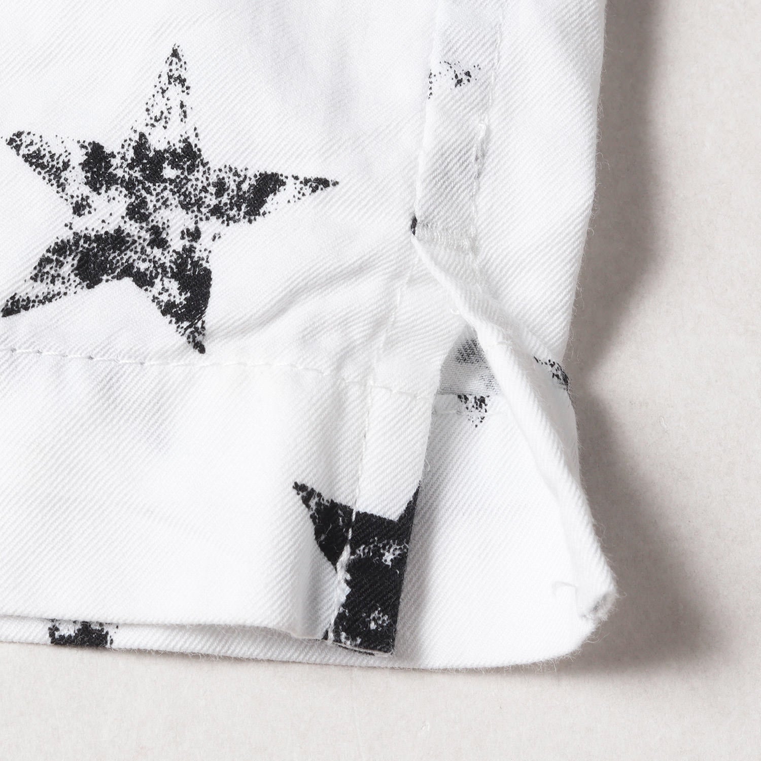 MINEDENIM (マインデニム) 22SS かすれ スター 総柄 オープン