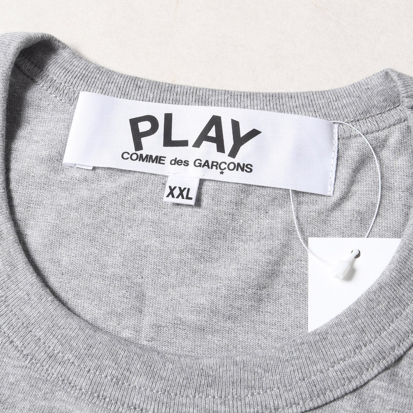ゴールド ハート ワッペン クルーネック Tシャツ (AZ-T216) / AD2020 PLAY プレイ