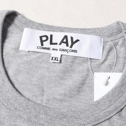 ゴールド ハート ワッペン クルーネック Tシャツ (AZ-T216) / AD2020 PLAY プレイ