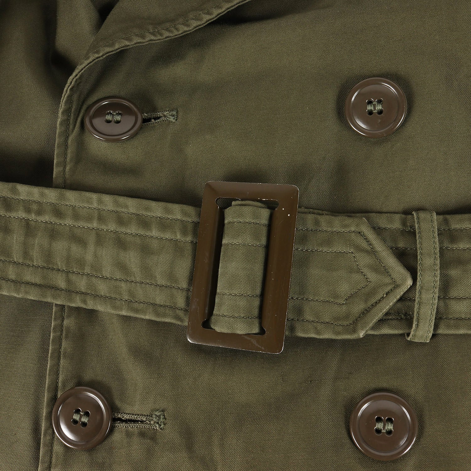 U.S.VINTAGE (U.S. ヴィンテージ) 50s U.S.ARMY ウールライナー付き コットンサテン オーバー コート / M-54  OVER COAT OG-107 - ブランド古着の通販・買取 | BEEGLE by Boo-Bee