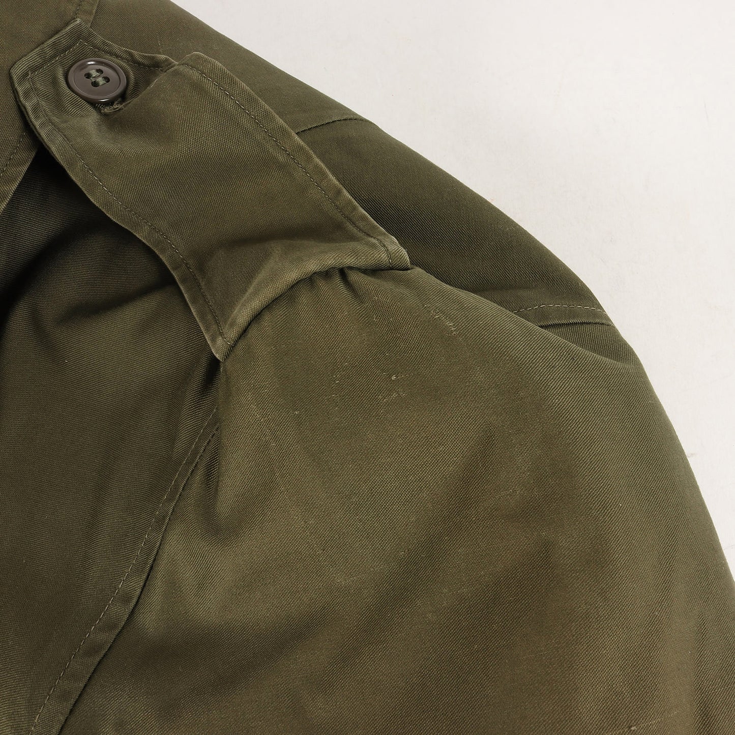 50s U.S.ARMY ウールライナー付き コットンサテン オーバー コート / M-54 OVER COAT OG-107