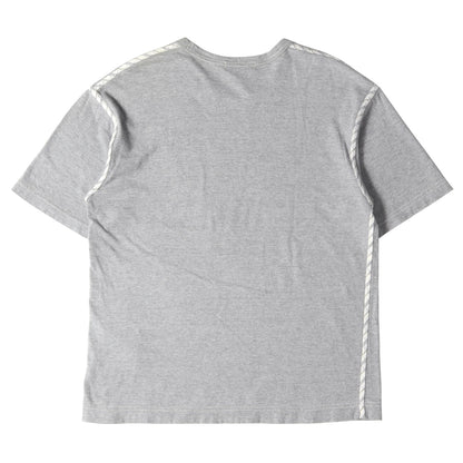 パイピングデザイン クルーネック Tシャツ (HQ-T025) / HOMME AD2005 アーカイブ