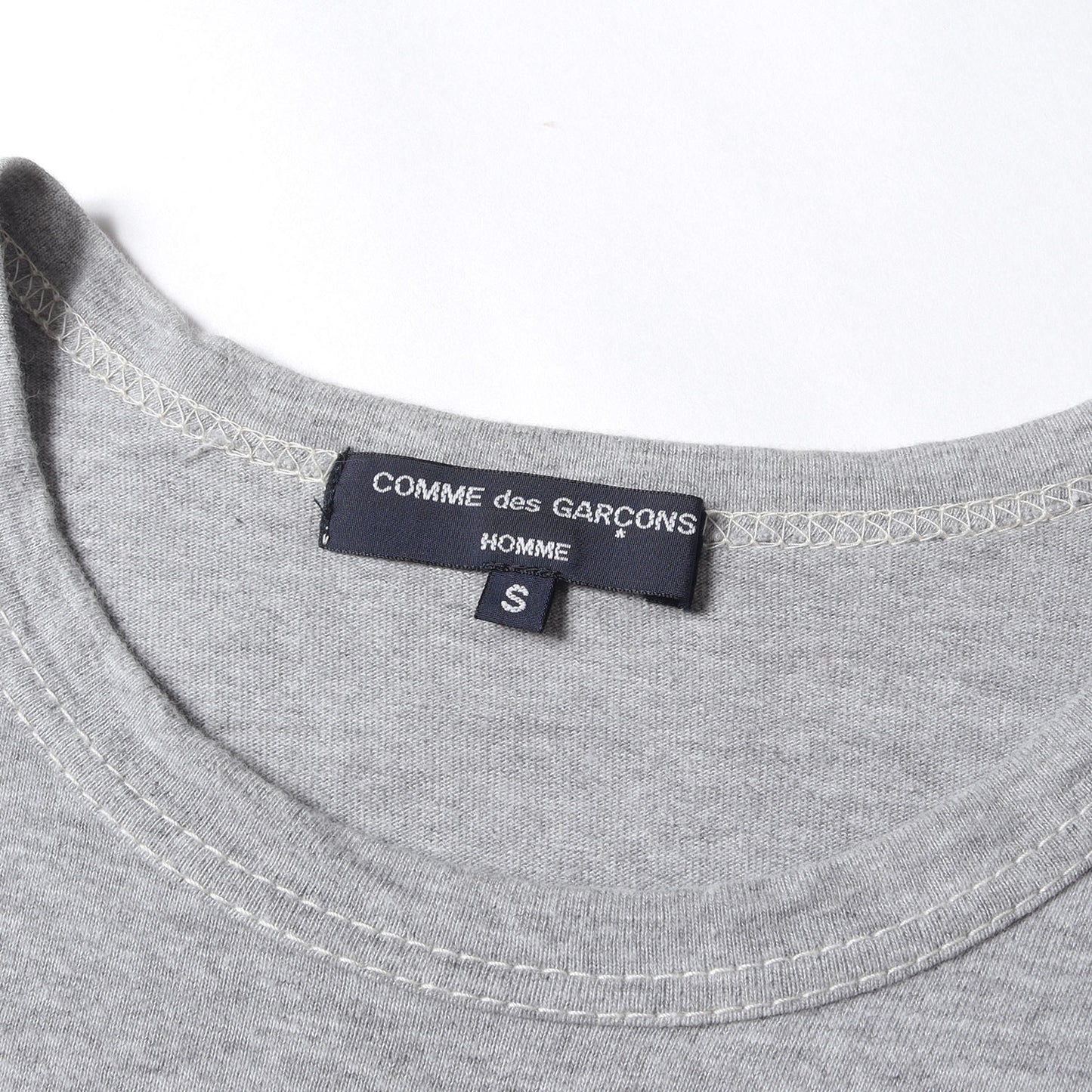 パイピングデザイン クルーネック Tシャツ (HQ-T025) / HOMME AD2005 アーカイブ