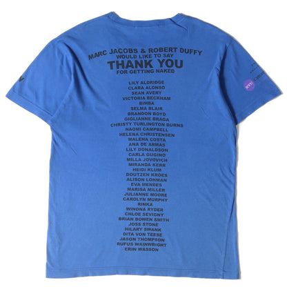 × SEAN AVERY ヌードネイキッドフォト メッセージロゴ チャリティー Tシャツ / National Hockey League NFL Y2K