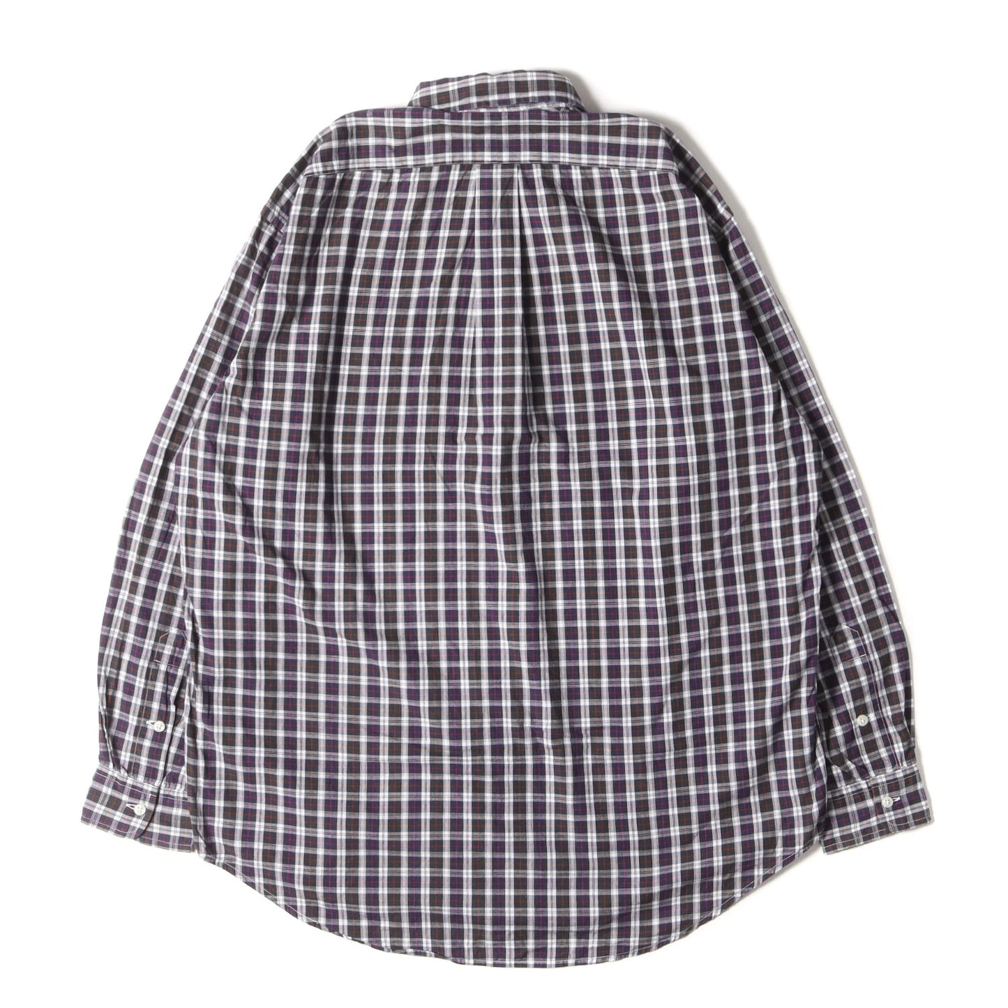 90s ワンポイント刺繍 チェック B.D シャツ (BLAIRE)