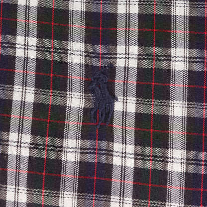 90s ワンポイント刺繍 チェック B.D シャツ (BLAIRE)