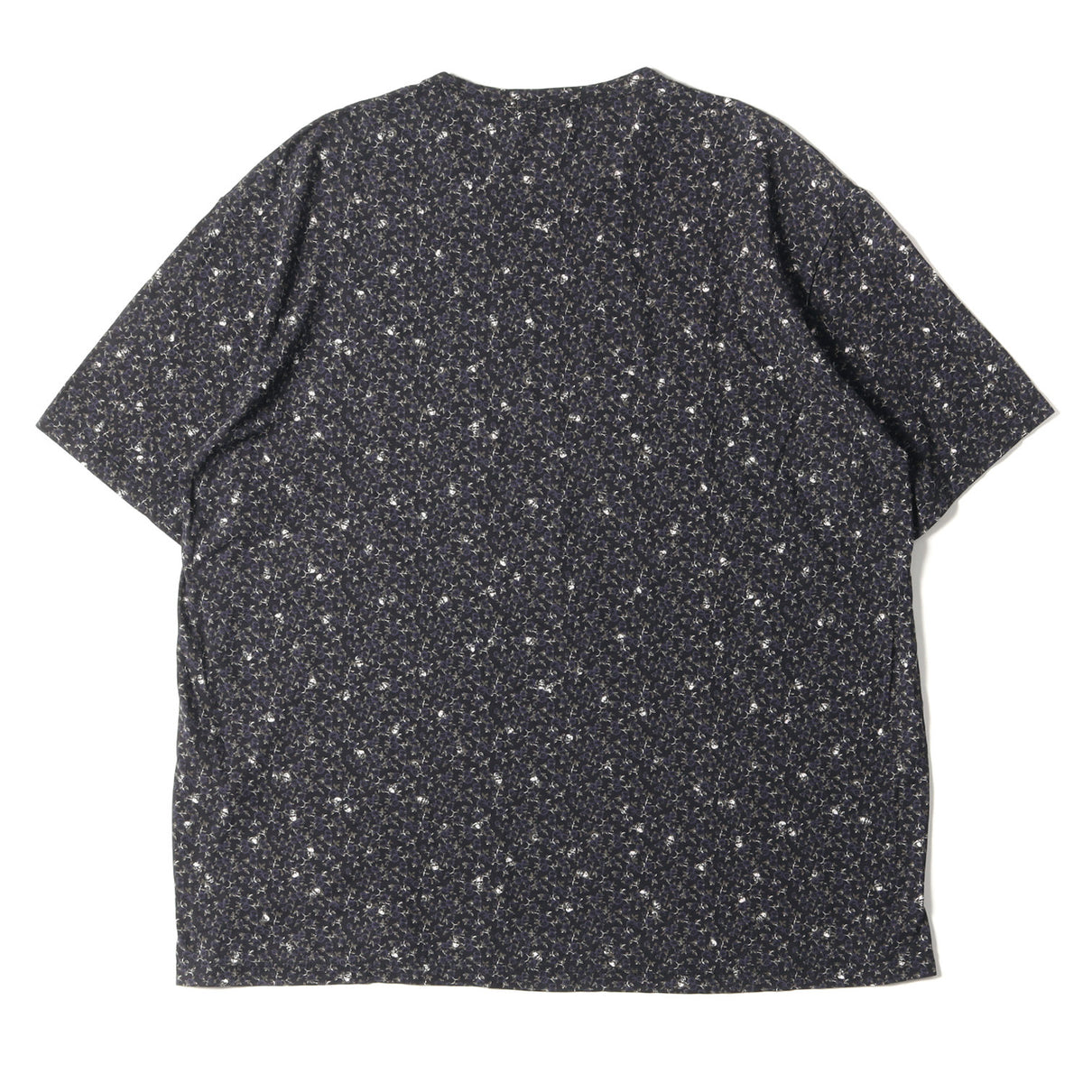 スカル フラワー ビッグ Tシャツ (BIG T-SHIRT INKJET SKULL FLOWER 2317-708) / クルーネック 花柄 フローラル 名作