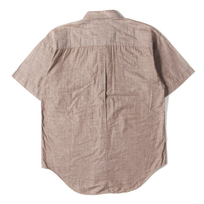 90s コットンリネンスラブ ボタンダウン 半袖シャツ / B.D im ISSEY MIYAKE アイエム HAMILTON ハミルトン 90年代