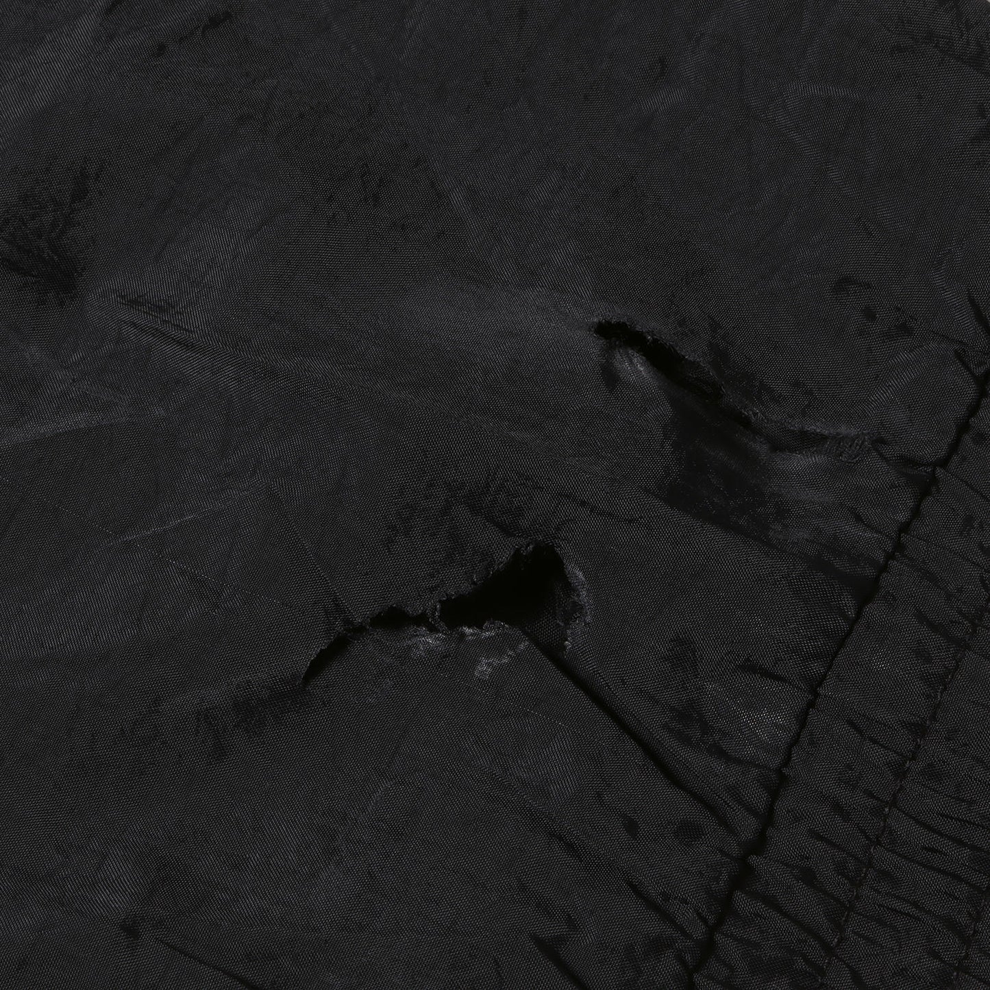 90s × Shaquille ONeal ストライプ ナイロン ジップ ジャケット / シャキール・オニール SHAQ ブルゾン オーバーサイズ