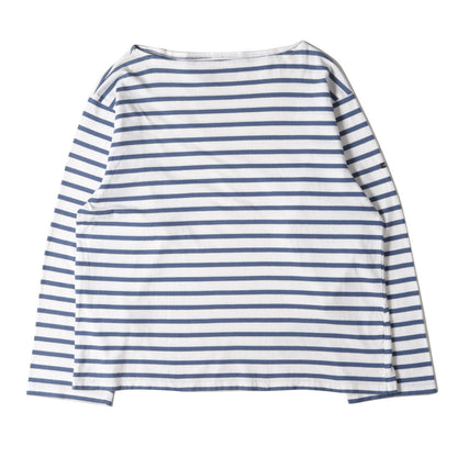 ボーダー ボートネック バスク シャツ / 長袖 カットソー ロンT ロングスリーブ Tシャツ
