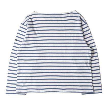 ボーダー ボートネック バスク シャツ / 長袖 カットソー ロンT ロングスリーブ Tシャツ