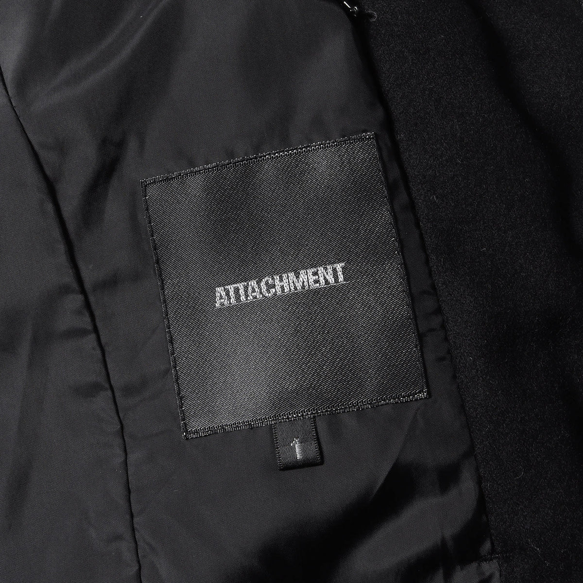 ATTACHMENT (アタッチメント) フード付き スタンドカラー タスマニア 