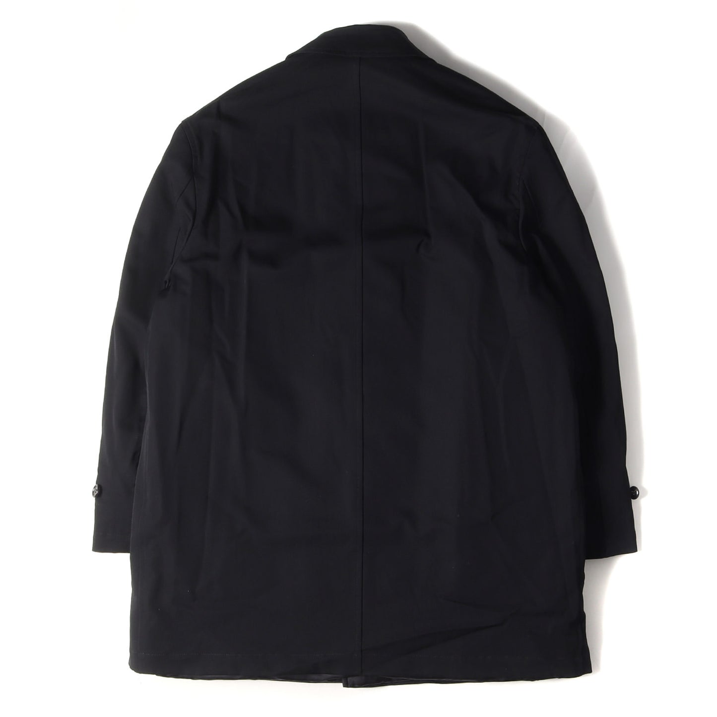 94AW 縮絨期 パテッド ウール ステンカラー コート / バルマカーン HOMME PLUS オムプリュス アーカイブ