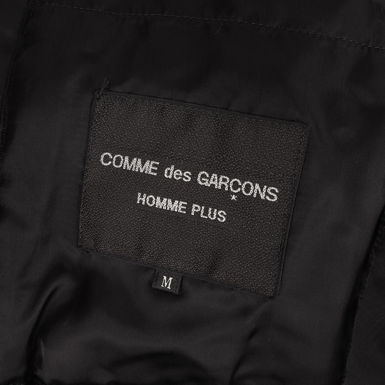 COMME des GARCONS HOMME PLUS (コムデギャルソン オムプリュス) 94AW 縮絨期 パテッド ウール ステンカラー コート  / バルマカーン HOMME PLUS オムプリュス アーカイブ - ブランド古着の通販・買取 | BEEGLE by Boo-Bee