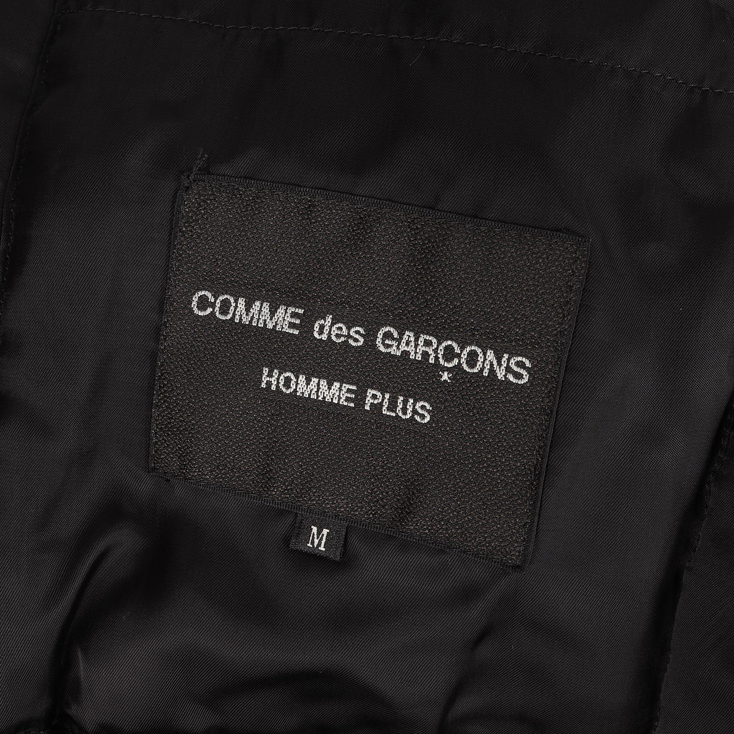 94AW 縮絨期 パテッド ウール ステンカラー コート / バルマカーン HOMME PLUS オムプリュス アーカイブ