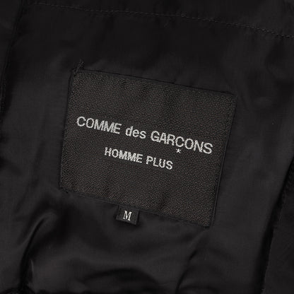 94AW 縮絨期 パテッド ウール ステンカラー コート / バルマカーン HOMME PLUS オムプリュス アーカイブ