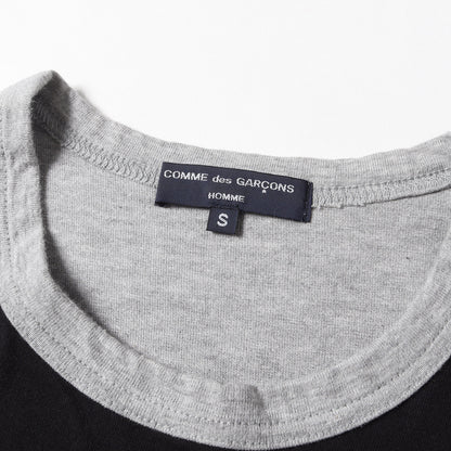 08SS パネル 切替 バインダーネック Tシャツ (HA-T044) / アーカイブ Y2K 2000年代 00s モード デザイナーズ