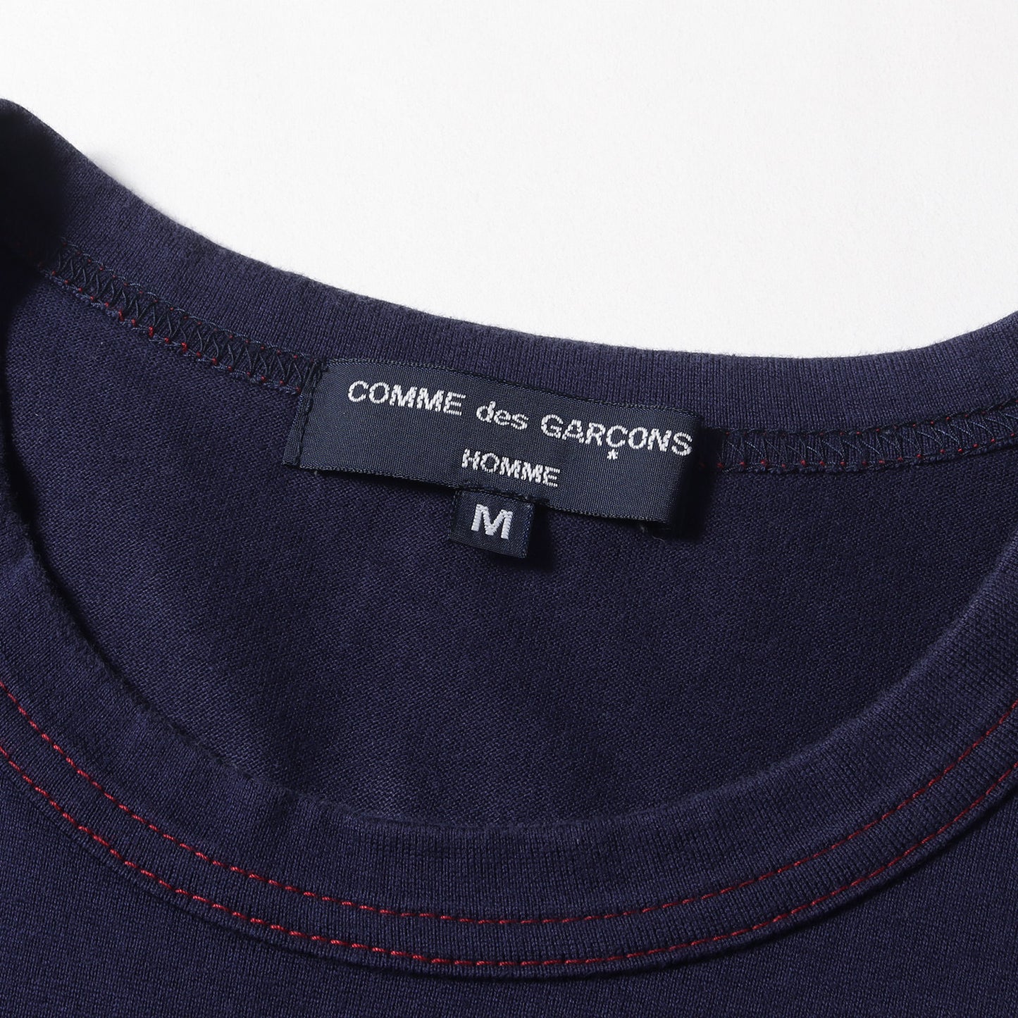 10SS スリーブ フラワー リネン混 キュプラコットン 切替 バインダーネック Tシャツ (HE-T111) / プレーン ソリッド ベーシック アーカイブ Y2K モード デザイナーズ
