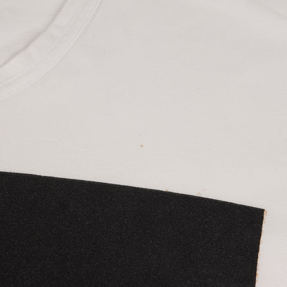 グラフィック スローガン ロゴ バインダーネック Tシャツ (PK-T070) / AD2012