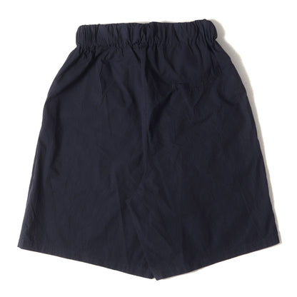 21SS ベルテッド コットン タイプライター ハーフ パンツ (Belted Harf Pants) / ショート ショーツ