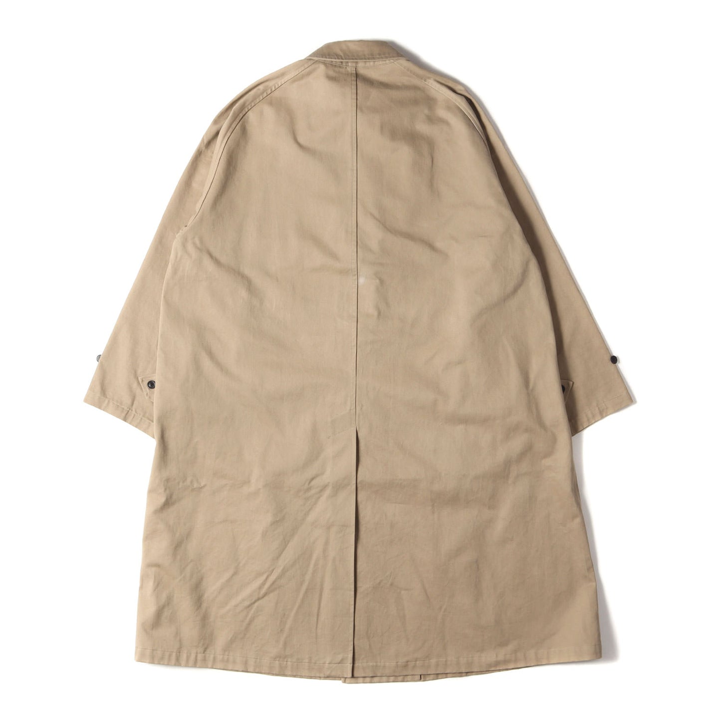 18AW コットンチノクロス バルマカーン コート (BALMACAAN COAT TYPE A 18FUJ10A) / ステンカラー オーバー サイズ ビッグ シルエット
