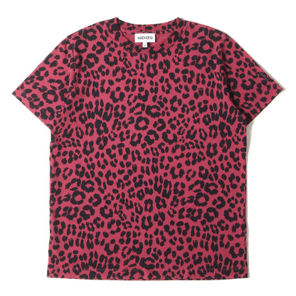 KENZO (ケンゾー) レオパード Tシャツ (FA62TS9104JI) / ヒョウ柄 総柄 