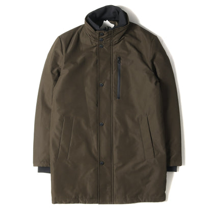 ハイネック フェイクレイヤード ポリツイル パテッド ロング コート (Picton Water Resistant Jacket MM1AC760) / ピクトン ウォーター レジスタント ジャケット 中わた
